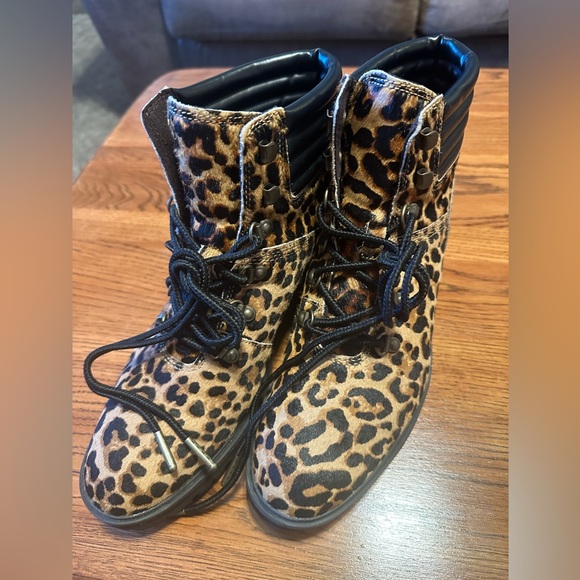Timberland Shoes - Timberland Leopard Print Boots